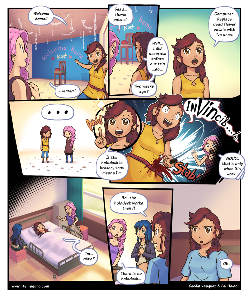 Illustration for article titled Sunday Comics: Working Holodeck